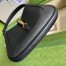 Gucci Jackie 1961 Small Hobo Bag in Black Grained Leather