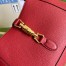 Gucci Jackie 1961 Small Hobo Bag in Red Grained Leather