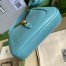 Gucci Jackie 1961 Mini Hobo Bag in Blue Leather