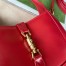 Gucci Jackie 1961 Mini Hobo Bag in Red Leather