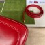 Gucci Jackie 1961 Mini Hobo Bag in Red Leather