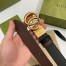 Gucci GG Marmont Reversible Belt 30MM in Brown Leather 