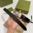 Gucci GG Marmont Reversible Belt 30MM in Black Leather