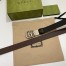 Gucci GG Marmont Reversible Belt 30MM in Black Leather