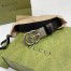 Gucci GG Marmont Reversible Belt 30MM in Black Leather