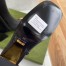 Gucci Black Leather 55MM Ankle Boots with Horsebit