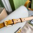 Gucci Padlock Small Crossbody Bag in GG Canvas with White Leather