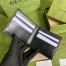 Gucci Bi-fold Wallet In Black GG Embossed Leather 