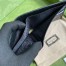 Gucci Bi-fold Wallet In Black GG Embossed Leather 