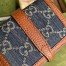 Gucci Jackie 1961 Card Case Wallet in GG Supreme Denim