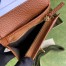 Gucci Jackie 1961 Card Case Wallet in GG Supreme Denim