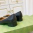 Gucci Ballet Flats in Black Leather with Horsebit