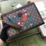 Gucci x Disney Portfolio Pouch with Donald Duck Print