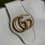 Gucci Medium Tote Bag with Double G in White Calfskin