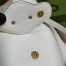 Gucci Medium Tote Bag with Double G in White Calfskin