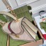 Gucci Ophidia GG Small Top Handle Bag in White Supreme Canvas