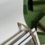 Gucci Jackie 1961 Chain Wallet in GG Canvas with White Leather