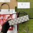 Gucci Padlock Mini Bag in Blue GG Supreme Canvas