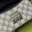 Gucci Padlock Mini Bag in Blue GG Supreme Canvas