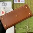 Gucci Diana Mini Tote Bag in Brown Leather