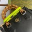 Gucci Diana Mini Tote Bag in Black Leather