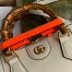 Gucci Diana Mini Tote Bag in White Leather