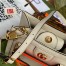 Gucci Diana Mini Tote Bag in White Leather