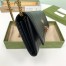 Gucci Diana Chain Wallet In Black Calfskin