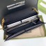Gucci Diana Chain Wallet In Black Calfskin