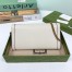 Gucci Diana Chain Wallet In White Calfskin