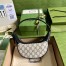 Gucci Ophidia GG Mini Hobo Bag in Blue Supreme Canvas