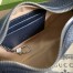 Gucci Ophidia GG Mini Hobo Bag in Blue Supreme Canvas