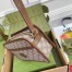 Gucci Shoulder Bag in Beige GG Supreme with Interlocking G