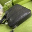 Gucci Medium Briefcase Bag in Black GG Embossed Leather