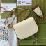 Gucci Horsebit 1955 Mini Bag in White Leather