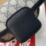 Gucci Horsebit 1955 Mini Bag in Blue GG Canvas