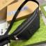 Gucci Belt Bag In Black Jumbo GG Leather