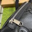Gucci Belt Bag In Black Jumbo GG Leather