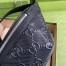 Gucci Belt Bag In Black GG Embossed Leather