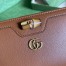 Gucci Diana Zip Around Wallet In Brown Calfskin