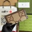 Gucci Diana Zip Around Wallet In Jumbo GG Canvas