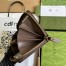 Gucci Diana Zip Around Wallet In Jumbo GG Canvas
