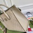 Gucci Small Tote Bag in White GG Supreme Canvas with Leather