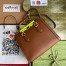 Gucci Diana Small Tote Bag in Brown Leather