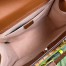 Gucci Diana Small Tote Bag in Brown Leather