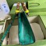 Gucci Diana Small Tote Bag in Green Python Embossed Leather