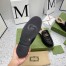 Gucci Women's GG Marmont Slippers with Shearling Lining