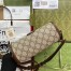 Gucci Mini Shoulder Bag in Beige GG Supreme with Interlocking G