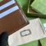 Gucci Bi-fold Wallet In Beige Canvas with Interlocking G