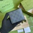 Gucci Bi-fold Wallet In Black Canvas with Interlocking G